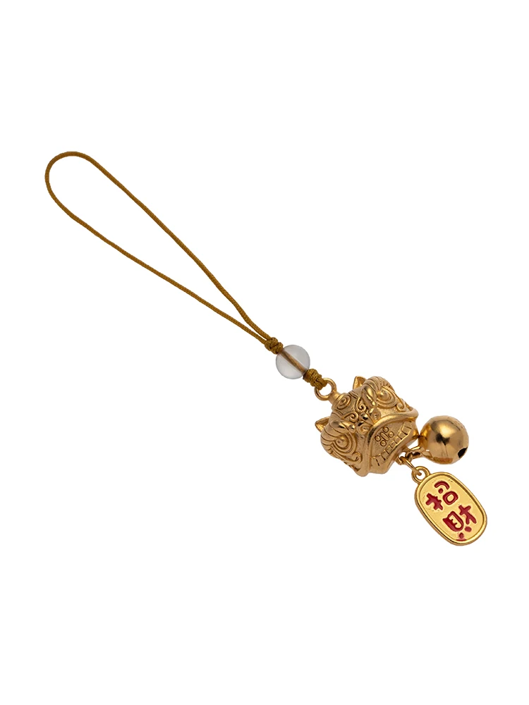 Pure Brass Xingshi Bell Mobile Phone Pendant Chinese Style Pendant Ornaments Bag Hanging Wealth Source Safe Good Luck
Pure Brass Xingshi Bell Mobile Phone Pendant Chinese Style Pendant Ornaments Bag Hanging Wealth Source Safe Good Luck