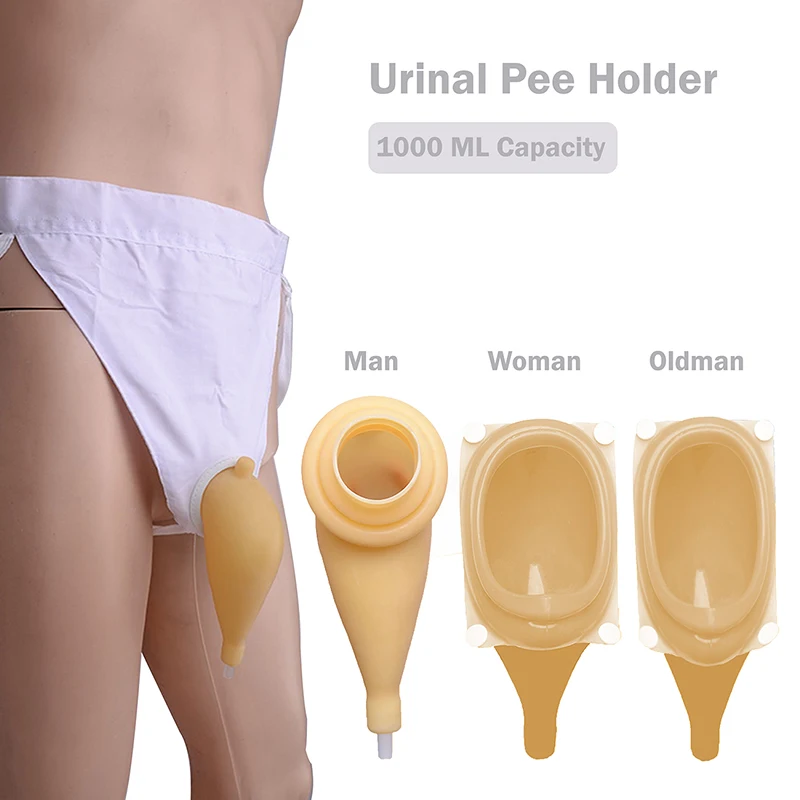 1000ml Male Female Reusable Urine Bag Urinal Pee Holder Collector Urinary Incontinence Bedridden Patients Urination Catheter Bag
1000ml Male Female Reusable Urine Bag Urinal Pee Holder Collector Urinary Incontinence Bedridden Patients Urination Catheter Bag