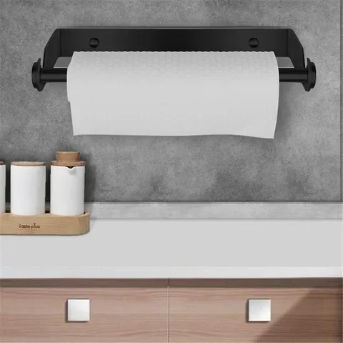 Steel Paper Towel Holder Wall Mounted Punch-Free Towel Rack Stand for Bathroom Kitchen Stainless
Steel Paper Towel Holder Wall Mounted Punch-Free Towel Rack Stand for Bathroom Kitchen Stainless