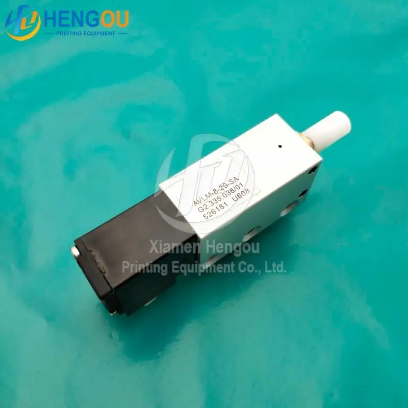 FREE SHIPPING G2.335.038/01 metal elbow Heidelberg SM52 front gauge paper cylinder solenoid Valve G2.335.038
FREE SHIPPING G2.335.038/01 metal elbow Heidelberg SM52 front gauge paper cylinder solenoid Valve G2.335.038