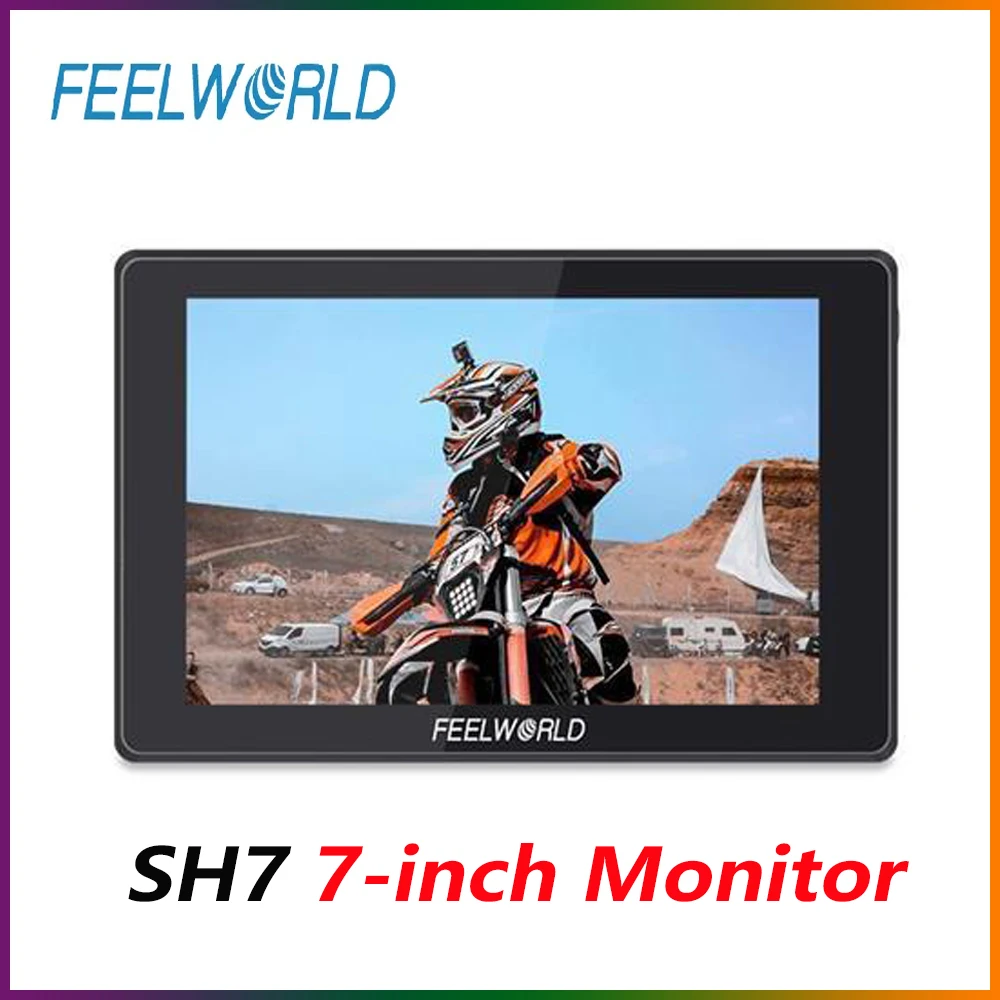 7-дюймовый монитор FEELWORLD SH7, Ультраяркий монитор 2200nit с камерой, совместимый с SDI HDMI, с перекрестным преобразованием, мониторинг HDR
7-дюймовый монитор FEELWORLD SH7, Ультраяркий монитор 2200nit с камерой, совместимый с SDI HDMI, с перекрестным преобразованием, мониторинг HDR
