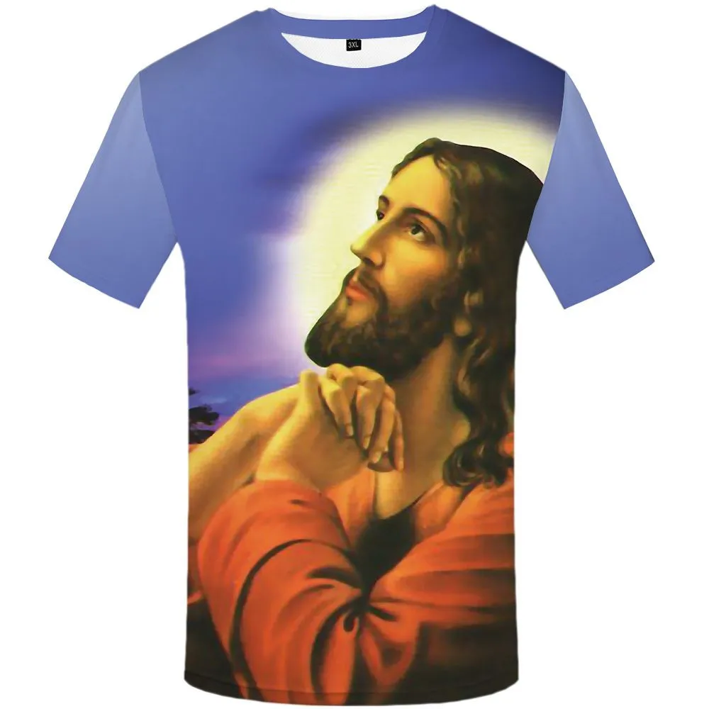 Jesus T-shirt Men Space Tshirt Clothes Hip Hop Tee Punk Rock Streetwear Galaxy Mens Clothing 2018 Summer Casual Tops
Jesus T-shirt Men Space Tshirt Clothes Hip Hop Tee Punk Rock Streetwear Galaxy Mens Clothing 2018 Summer Casual Tops