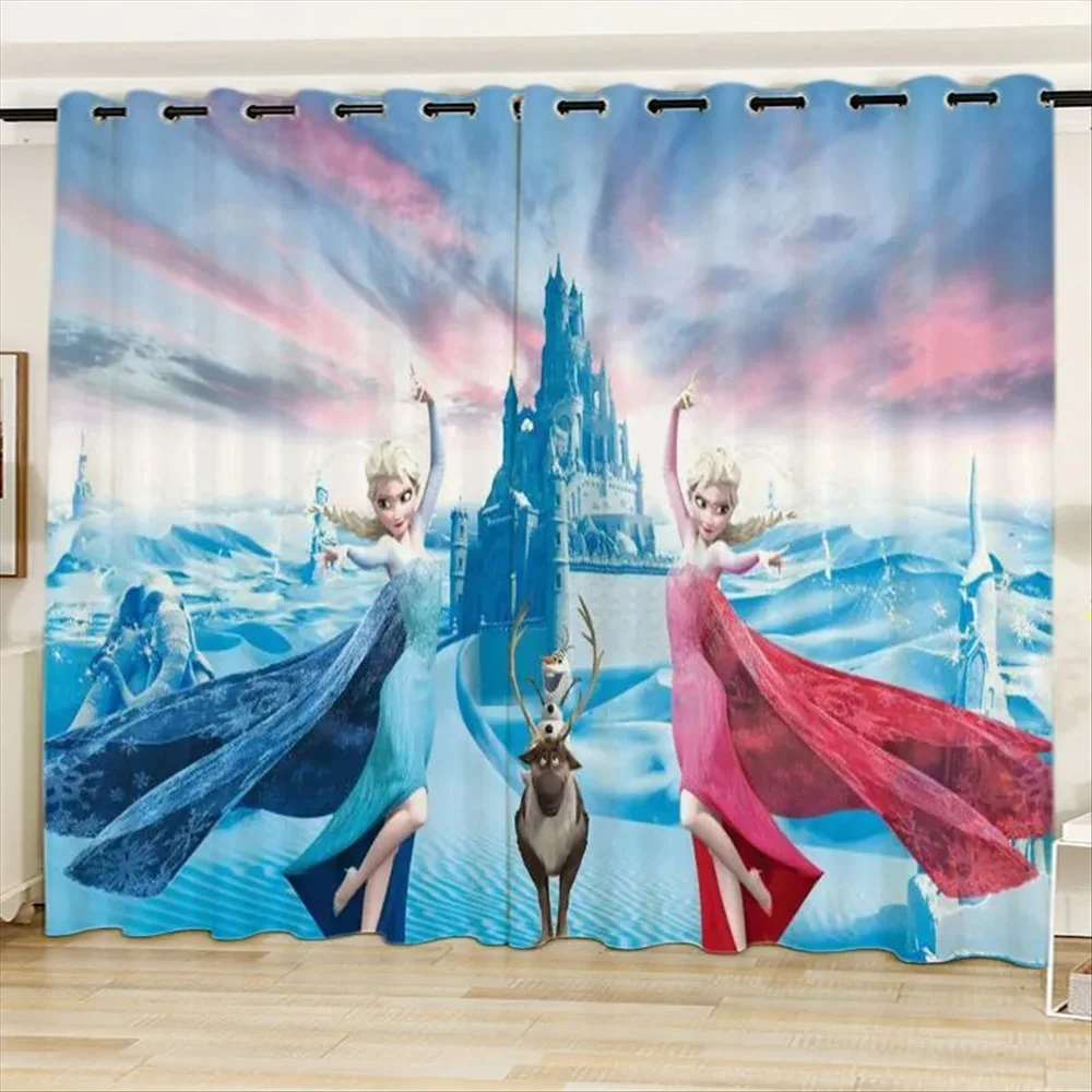 Затемняющие шторы Disney Frozen 2 «Эльза и Анна» для гостиной, оконные занавески, домашний текстиль
Затемняющие шторы Disney Frozen 2 «Эльза и Анна» для гостиной, оконные занавески, домашний текстиль