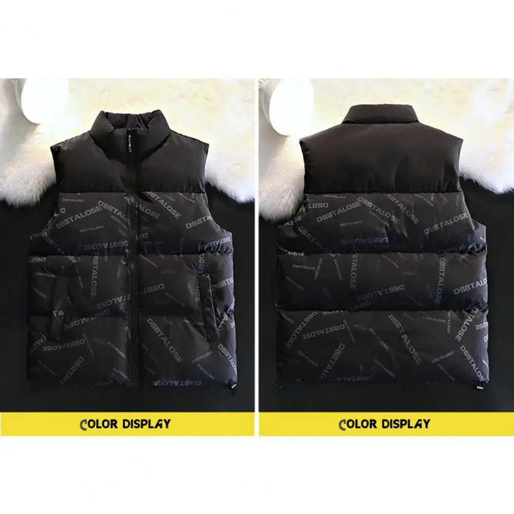 Lady Winter Vest Cozy Winter Vest with Stand Collar Resistant Design Zip Up Pockets for Outdoor Activities Couples Winter Thick
Lady Winter Vest Cozy Winter Vest with Stand Collar Resistant Design Zip Up Pockets for Outdoor Activities Couples Winter Thick