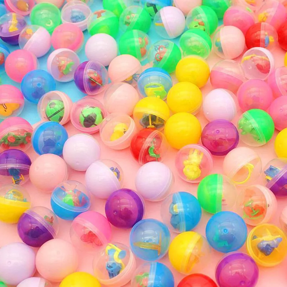 10pcs 45MM Transparent Plastic Surprise Ball Twist Egg Capsules Toy with Different Figure Toy for Vending Machine Gift Randomly
10pcs 45MM Transparent Plastic Surprise Ball Twist Egg Capsules Toy with Different Figure Toy for Vending Machine Gift Randomly