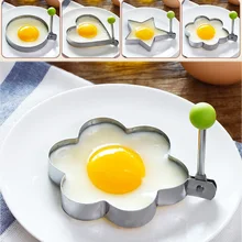 

Stainless Steel DIY Breakfast Fried Egg Pancake Shaper Creative Omelette Mold Mould Frying Egg Tools Kitchen Accessories Gadget