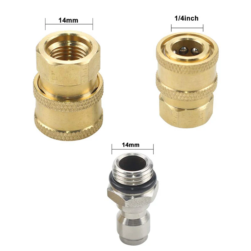 5000psi Quick Connector Adapter Attachment Female seals Fitting Replacement Stainless steel ferrule Useful Convenient
5000psi Quick Connector Adapter Attachment Female seals Fitting Replacement Stainless steel ferrule Useful Convenient