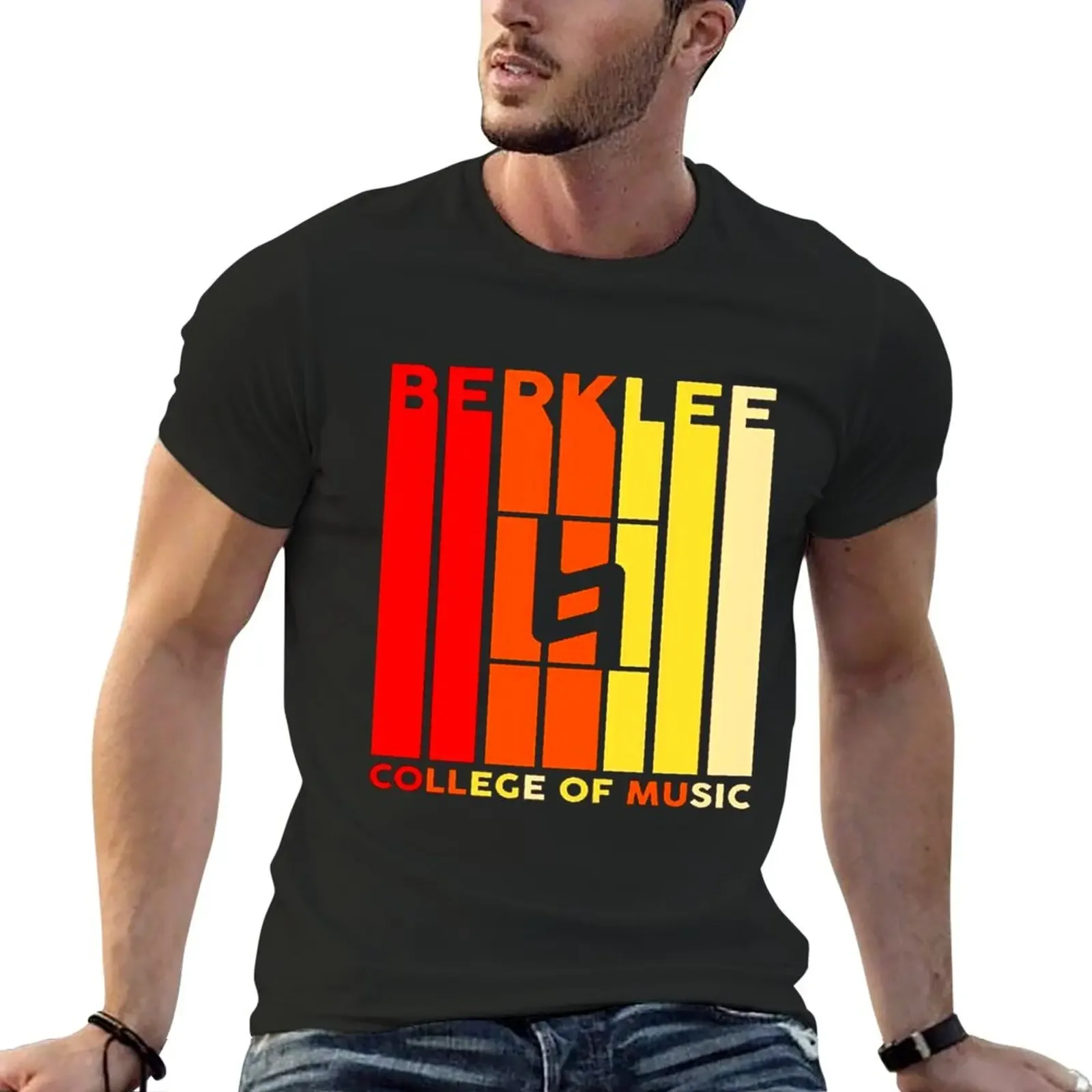 

Berklee College of Contemporary Music Vintage Retro T-Shirt vintage clothes sublime Blouse mens plain t shirts