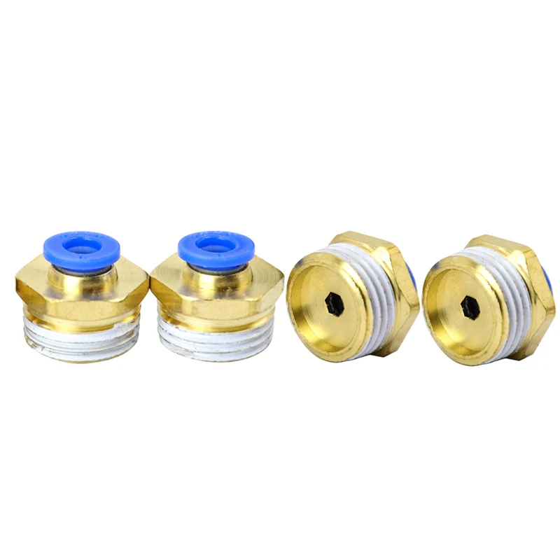 100 PCS PC6-04 Pneumatic Fittings Air Connector 6mm To 1/2' BSPT Male Straight One-Touch Quick Couplings For Hose Connector
100 PCS PC6-04 Pneumatic Fittings Air Connector 6mm To 1/2' BSPT Male Straight One-Touch Quick Couplings For Hose Connector