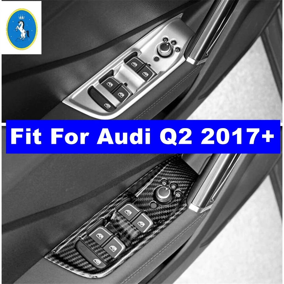 Inner Door Armrest Window Lift Button Panel Cover Trim Fit For Audi Q2 2017 - 2021 Matte / Carbon Fiber Car Interior Accessories
Inner Door Armrest Window Lift Button Panel Cover Trim Fit For Audi Q2 2017 - 2021 Matte / Carbon Fiber Car Interior Accessories