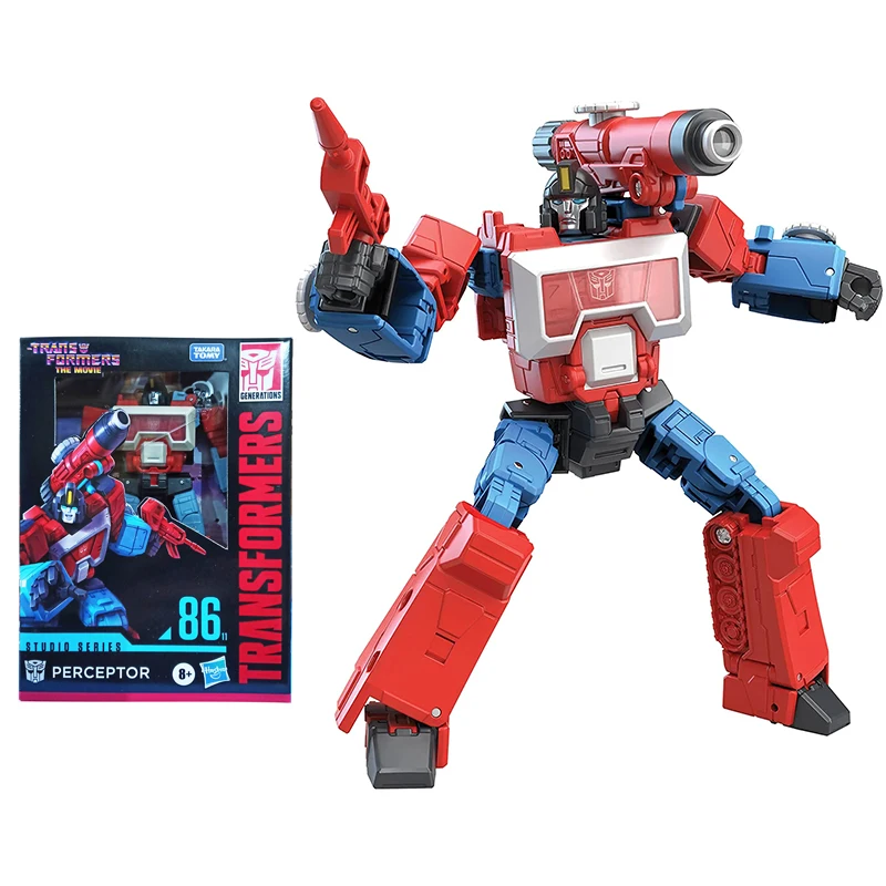 Transformers Toys Studio Series 86-11 Deluxe Class The Transformers:The Movie Perceptor Action Figure Model Collectible Toy Gift
Transformers Toys Studio Series 86-11 Deluxe Class The Transformers:The Movie Perceptor Action Figure Model Collectible Toy Gift