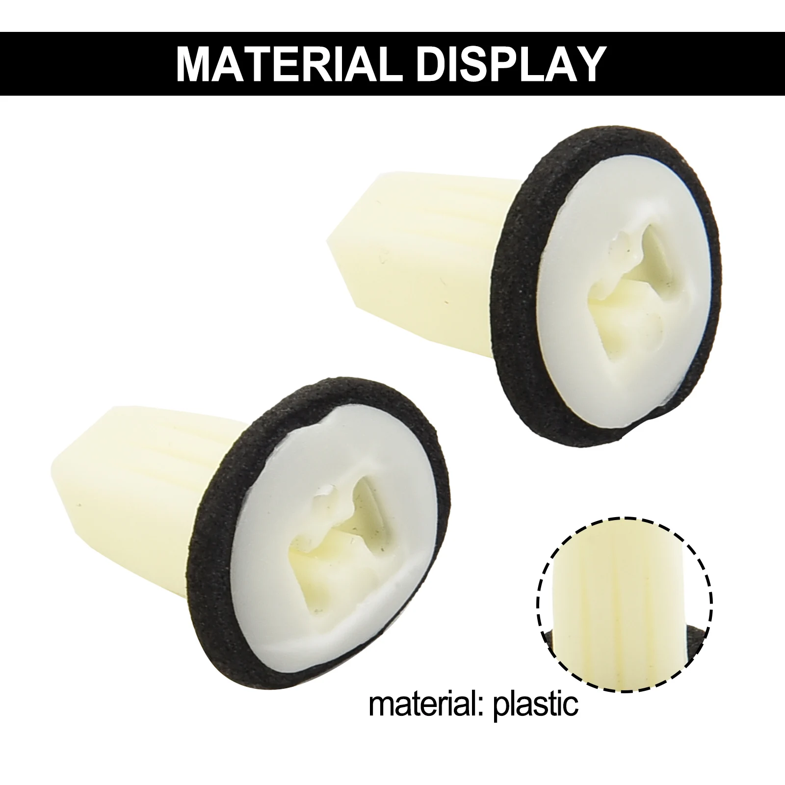 2pcs Car Rear Lamp Tail Light Retainer Clips For Ford For Focus MK2 2004-11 White Plastic Tail Light Tail Light Retaining Clip
2pcs Car Rear Lamp Tail Light Retainer Clips For Ford For Focus MK2 2004-11 White Plastic Tail Light Tail Light Retaining Clip