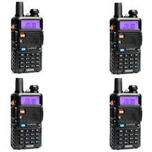 4X BaoFeng UV-5R 5W WalkieTalkie FM Dual Band VHF/UHF Two-Way Radios Transceiver
4X BaoFeng UV-5R 5W WalkieTalkie FM Dual Band VHF/UHF Two-Way Radios Transceiver