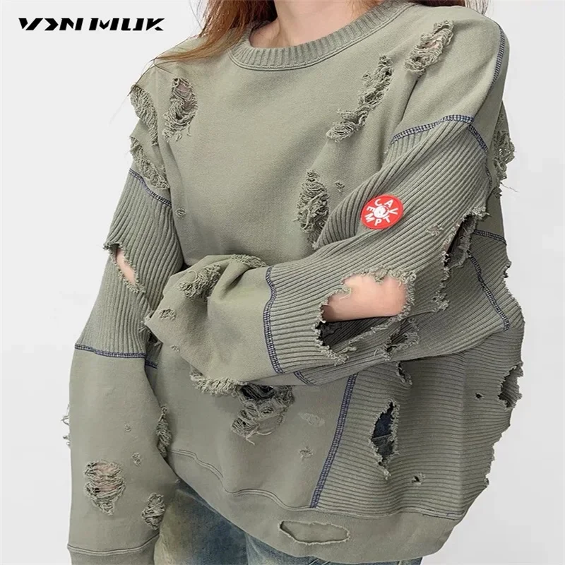 24ss CAVEMPT Hole Hoodies Men Women 1:1 High Quality Pure Cotton Oversized Hip Hop Sweatshirt
24ss CAVEMPT Hole Hoodies Men Women 1:1 High Quality Pure Cotton Oversized Hip Hop Sweatshirt