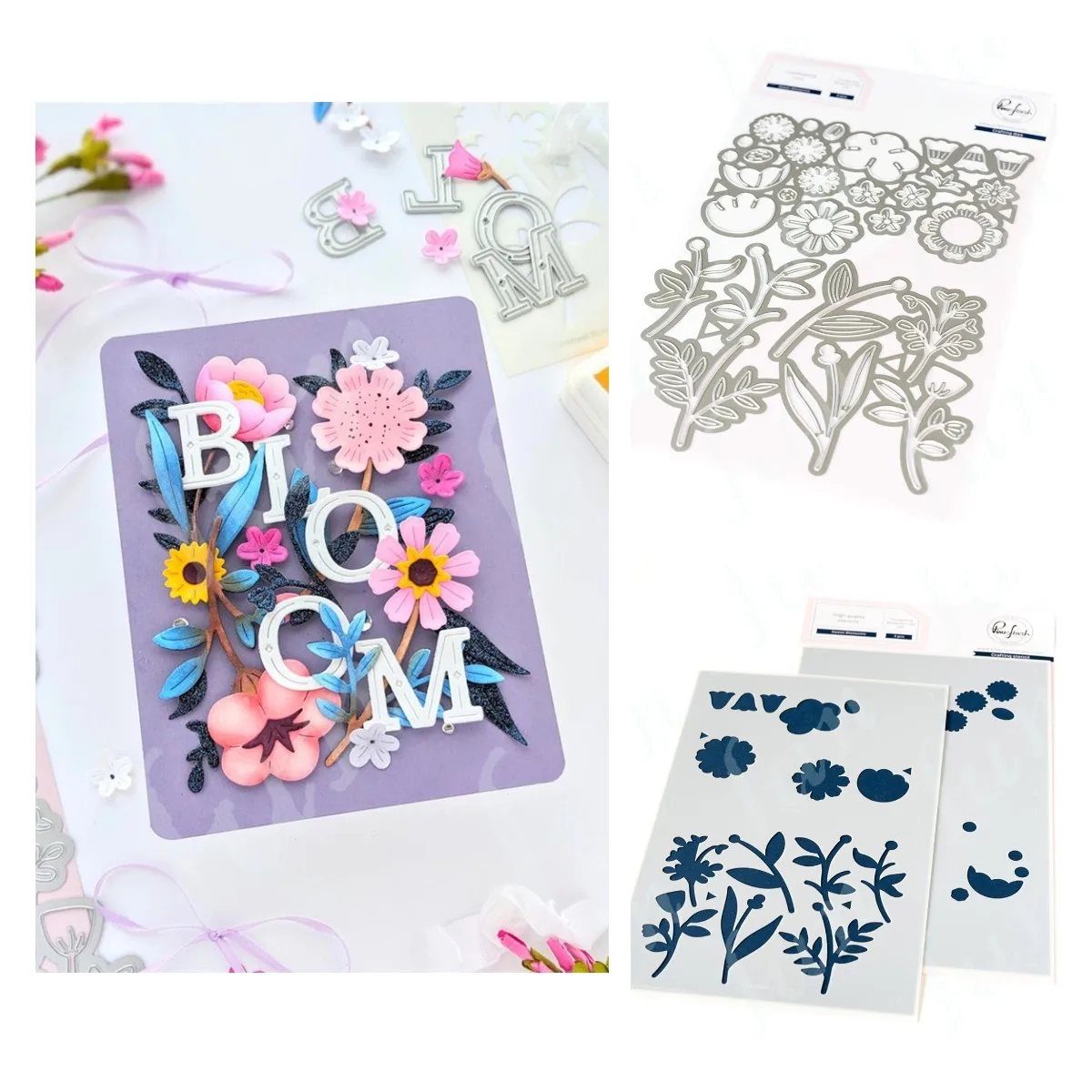 

New Arrival Sweet Blossoms Metal Cutting Dies Cut Die Mold Craft Stencils Decoration Embossing Template DIY Paper Card Handmade