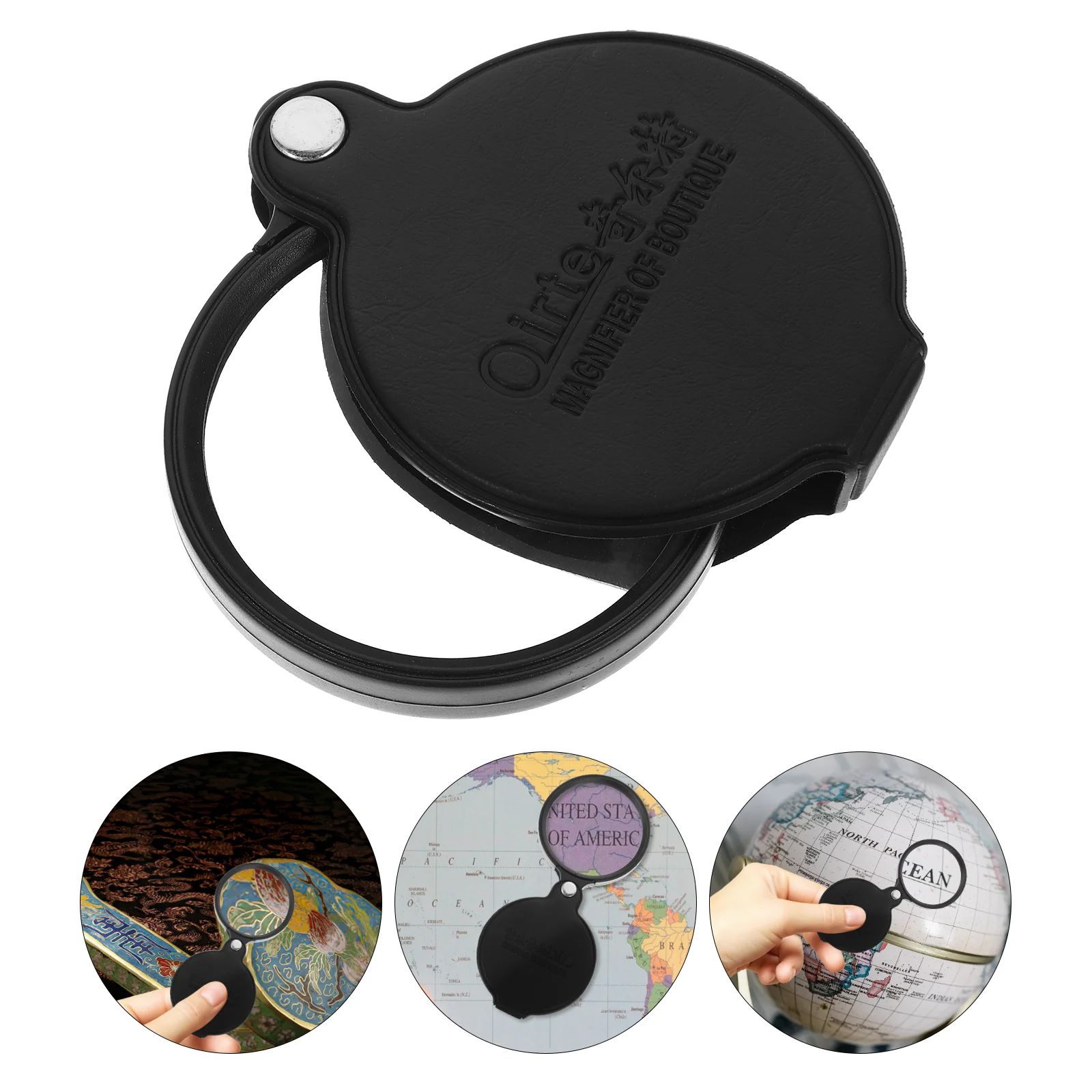 Household Magnifier Jewelry Repairing Magnifier Portable Folding Magnifier for Outdoor (10X)
Household Magnifier Jewelry Repairing Magnifier Portable Folding Magnifier for Outdoor (10X)