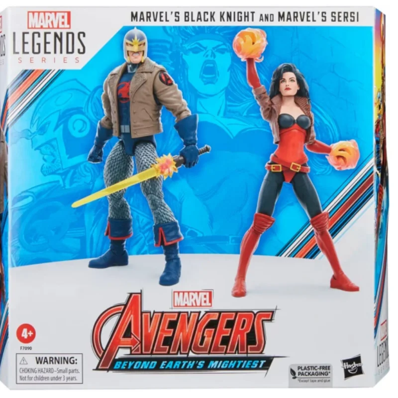 Genuine Marvel Legends Black Knight Sersey Two Person Set 6-Inch Joint Movable Doll Model
Genuine Marvel Legends Black Knight Sersey Two Person Set 6-Inch Joint Movable Doll Model