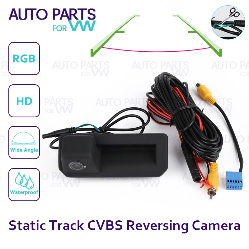 For VW Passat Golf Polo Jetta Tiguan HD CVBS Rearview Camera Green Static Track with Trunk Switch MIB RCD360 RCD330 Radio
For VW Passat Golf Polo Jetta Tiguan HD CVBS Rearview Camera Green Static Track with Trunk Switch MIB RCD360 RCD330 Radio