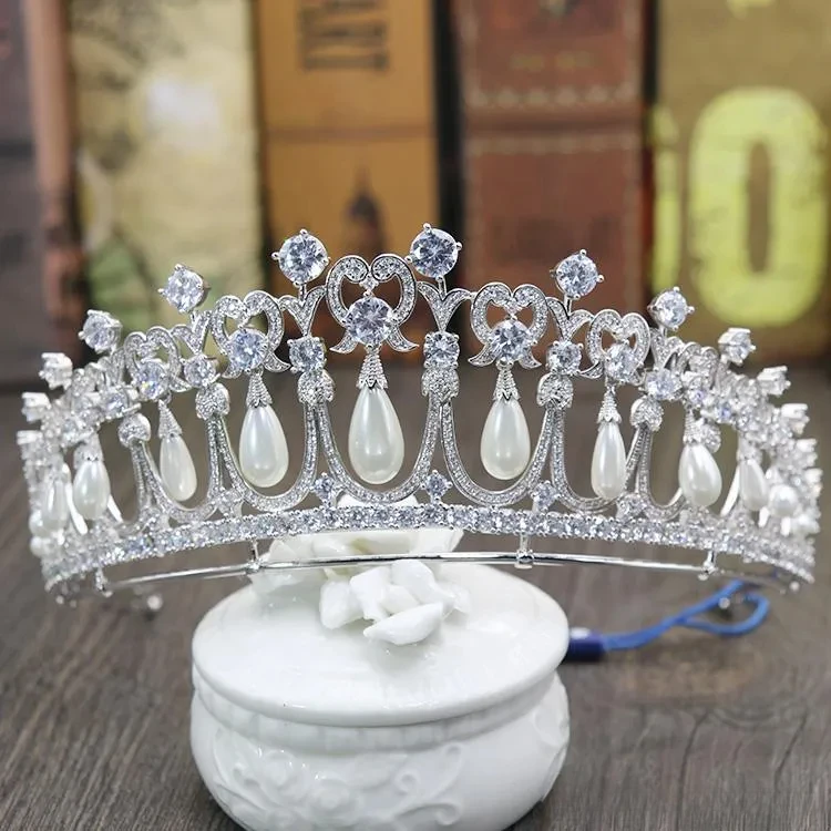 Princess Crown Bride tiara tiara zirconia jewelry girls party dance party performance celebration crystal jewelry
Princess Crown Bride tiara tiara zirconia jewelry girls party dance party performance celebration crystal jewelry