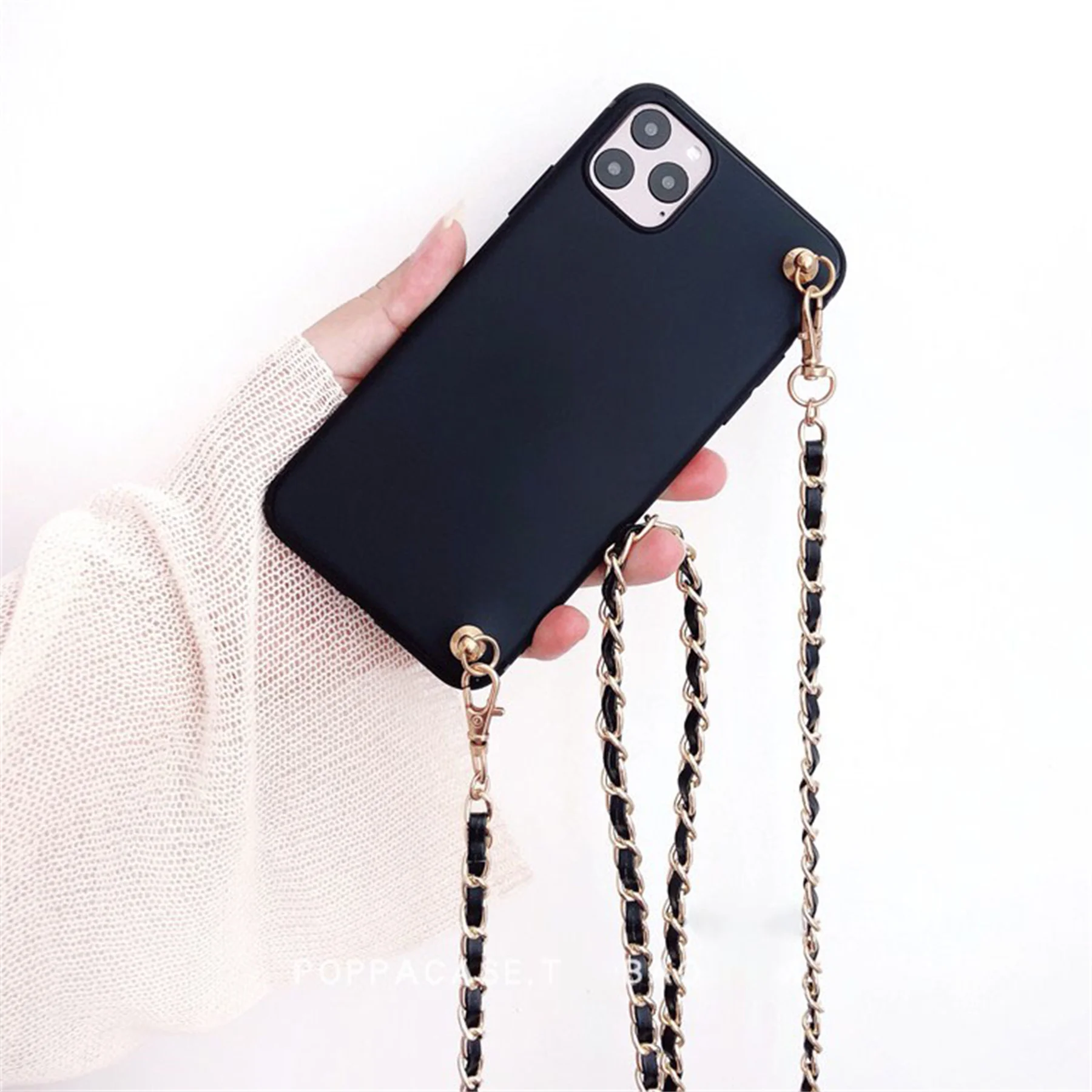 Luxury Lanyard Necklace Leather Bracelet Chain Phone case for iphone 13 11 12 14 Pro Max XR X XS 15 Back Cover Strap
Luxury Lanyard Necklace Leather Bracelet Chain Phone case for iphone 13 11 12 14 Pro Max XR X XS 15 Back Cover Strap