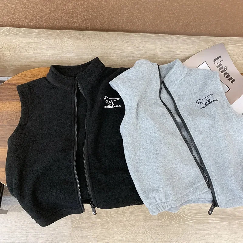 Autumn 2023 Boys' High-Quality Jacket Vest, Customized Fashion European Style Cool Children's Clothing,Outdoor Tourism,Casual
Autumn 2023 Boys' High-Quality Jacket Vest, Customized Fashion European Style Cool Children's Clothing,Outdoor Tourism,Casual
