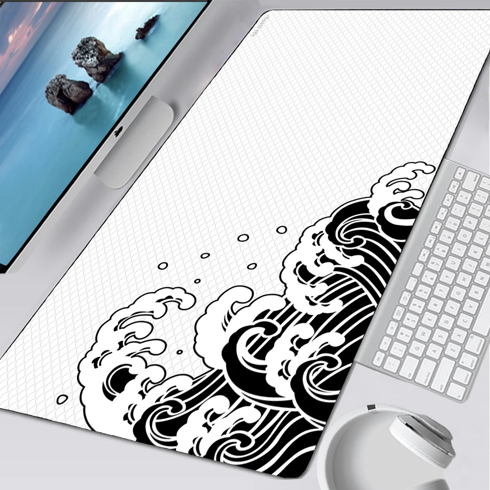 Kawaii Great Wave White Mouse Pad Laptop Deskmat Office Gamer Carpet Gaming Pc Mousepad Keyboard Mouse Mats Desk Accessories
Kawaii Great Wave White Mouse Pad Laptop Deskmat Office Gamer Carpet Gaming Pc Mousepad Keyboard Mouse Mats Desk Accessories