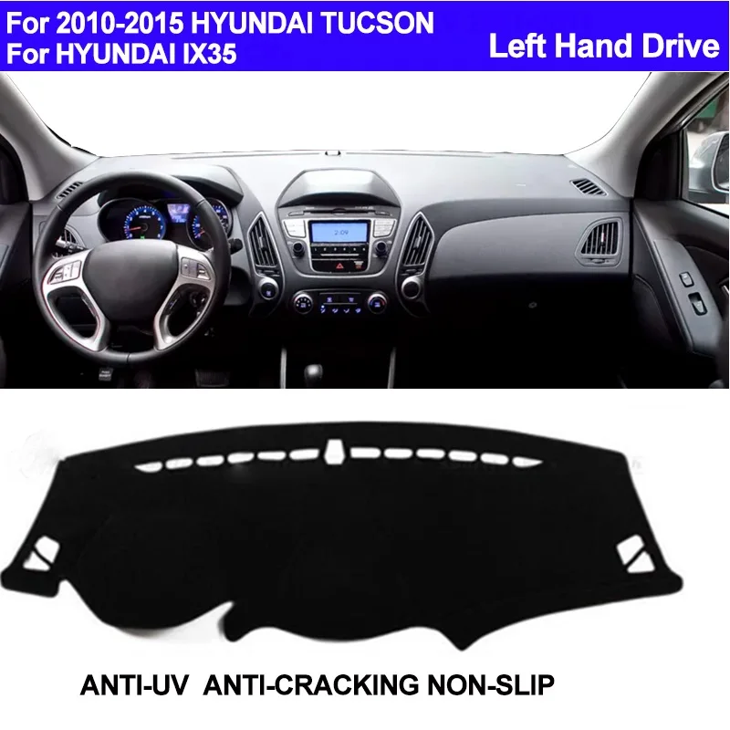 Auto Dashboard Cover Dash Mat Dashmat Pad Anti-slip Carpet ANti-UV For Hyundai ix35 Tucson 2010 2011 2012 2013 2014 2015
Auto Dashboard Cover Dash Mat Dashmat Pad Anti-slip Carpet ANti-UV For Hyundai ix35 Tucson 2010 2011 2012 2013 2014 2015