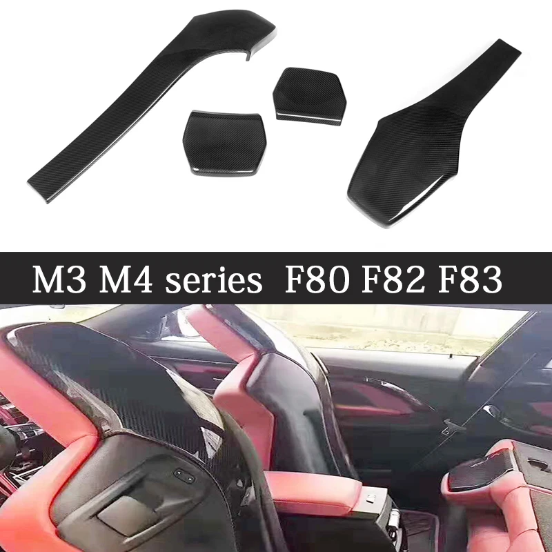 For BMW F80 M3 F82 F83 M4 Sedan Coupe Convertible 2014 - 2020 dry Carbon Fiber Seat Back Car Inner Seat Back Covers Trim
For BMW F80 M3 F82 F83 M4 Sedan Coupe Convertible 2014 - 2020 dry Carbon Fiber Seat Back Car Inner Seat Back Covers Trim