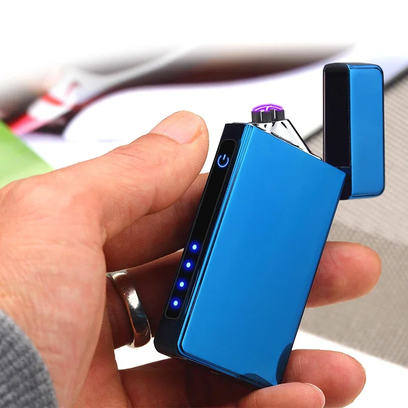 Wind Proof Charging Fingerprint Induction Lighter USBType-C Charging Dual Arc Touch Screen Lighter Male Gift
Wind Proof Charging Fingerprint Induction Lighter USBType-C Charging Dual Arc Touch Screen Lighter Male Gift