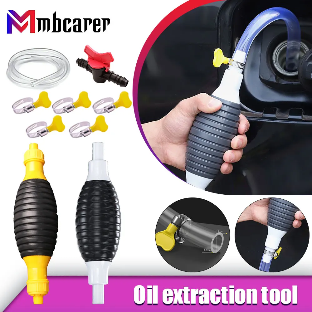 Hand Fuel Pump Car Fuel Tank Sucker Oil Transfer Fuel Pump Petrol Diesel Liquid Manual Pump Syphon Fuel Saver for Car Oil
Hand Fuel Pump Car Fuel Tank Sucker Oil Transfer Fuel Pump Petrol Diesel Liquid Manual Pump Syphon Fuel Saver for Car Oil