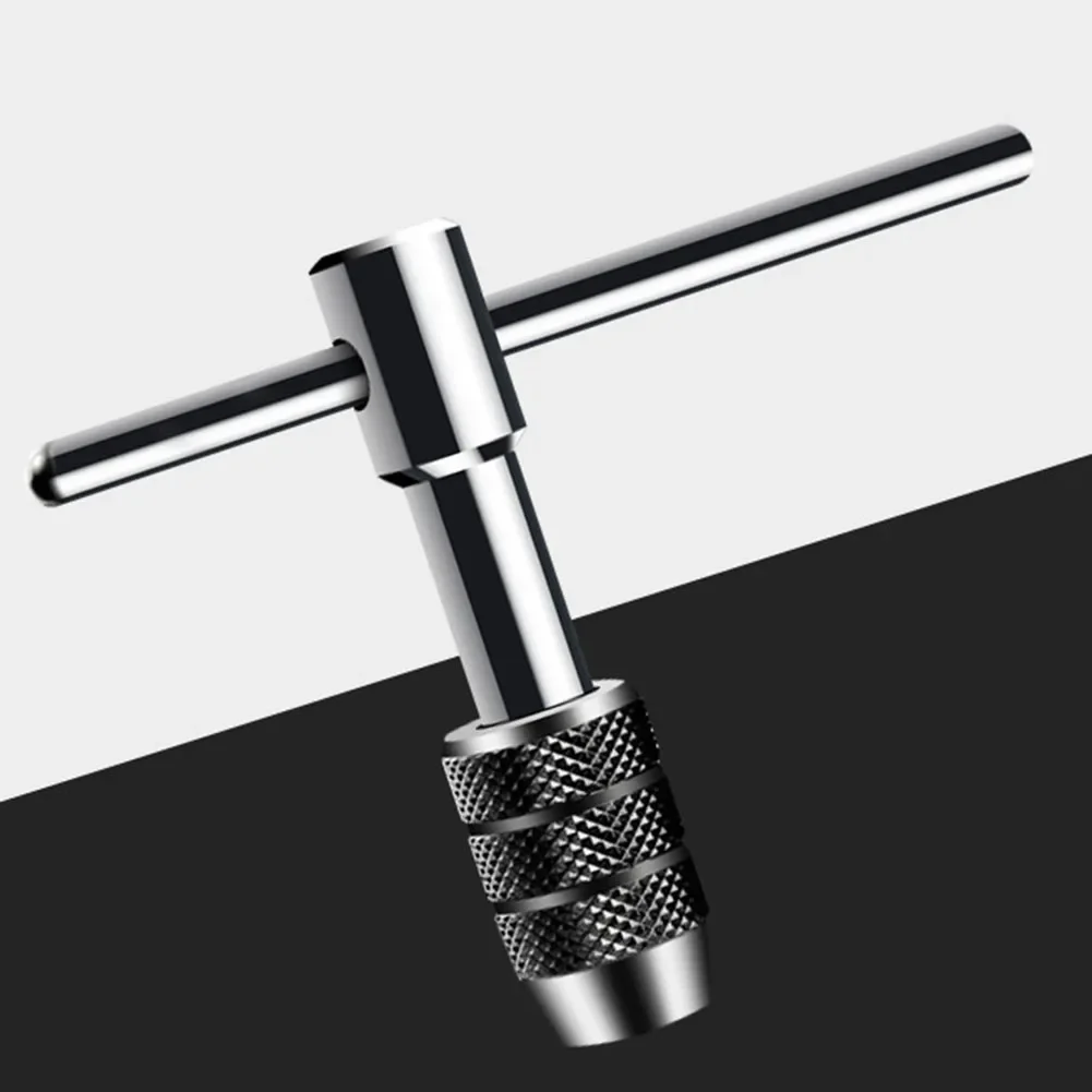 Adjustable T Type Tap Wrench Hand Thread Tap Holder M3-M6 M5-M8 M6-M12 Ratchet Tap Wrench Screw Thread Metric Plug
Adjustable T Type Tap Wrench Hand Thread Tap Holder M3-M6 M5-M8 M6-M12 Ratchet Tap Wrench Screw Thread Metric Plug