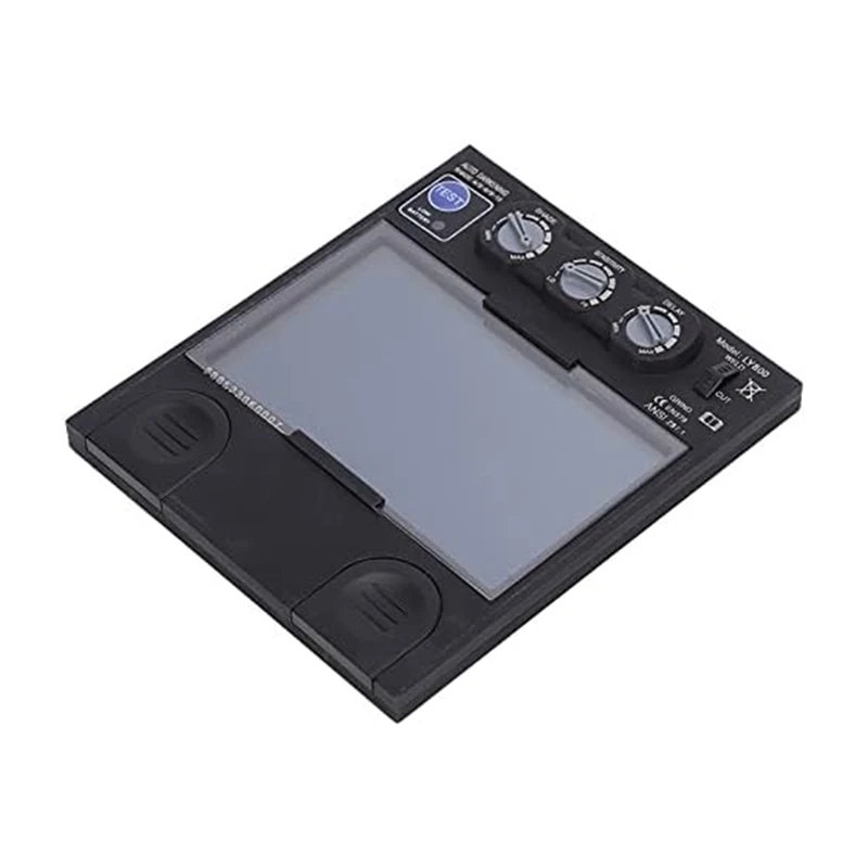 Welding Lens Solar Automatic LCD Dimming Welding Helmet Filter Goggles Welding Lens Panel Replacement Filter
Welding Lens Solar Automatic LCD Dimming Welding Helmet Filter Goggles Welding Lens Panel Replacement Filter