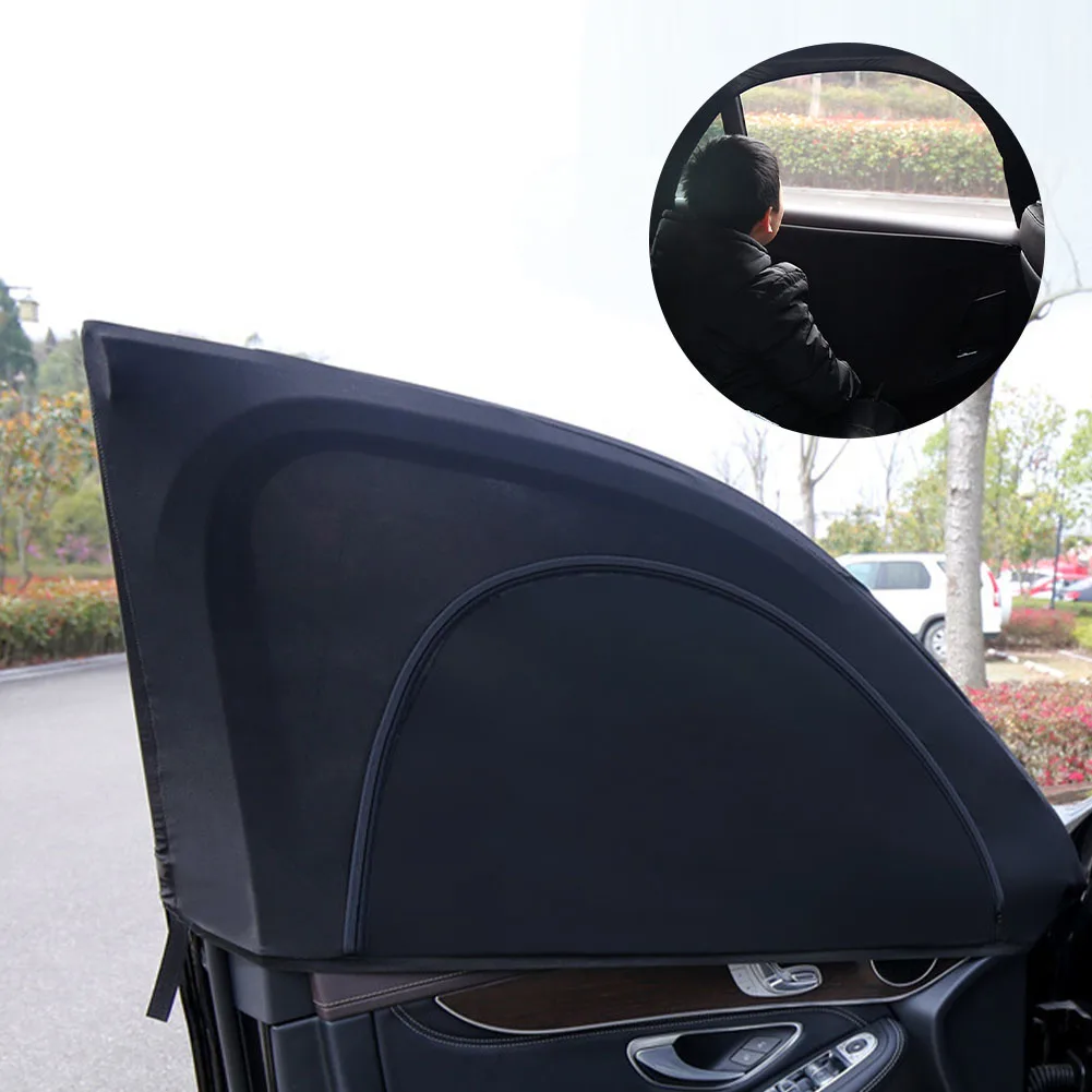 2pcs Car Sun Shade Double-Layer UV Protection Front Rear Window Shade Cover Zippered Lining Side Wndow Sunshade Anti-mosquito
2pcs Car Sun Shade Double-Layer UV Protection Front Rear Window Shade Cover Zippered Lining Side Wndow Sunshade Anti-mosquito
