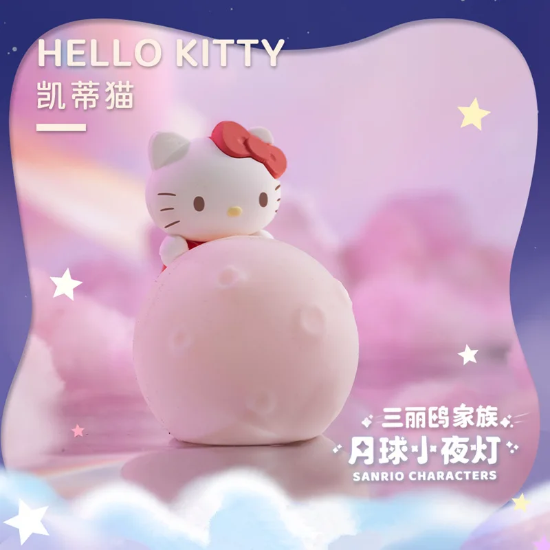 Аниме Sanrio, мультяшный персонаж Hello Kitty, Новые поступления, Лунная ночь, искусственная мечта, сопровождающая спящий светильник, подарок
Аниме Sanrio, мультяшный персонаж Hello Kitty, Новые поступления, Лунная ночь, искусственная мечта, сопровождающая спящий светильник, подарок