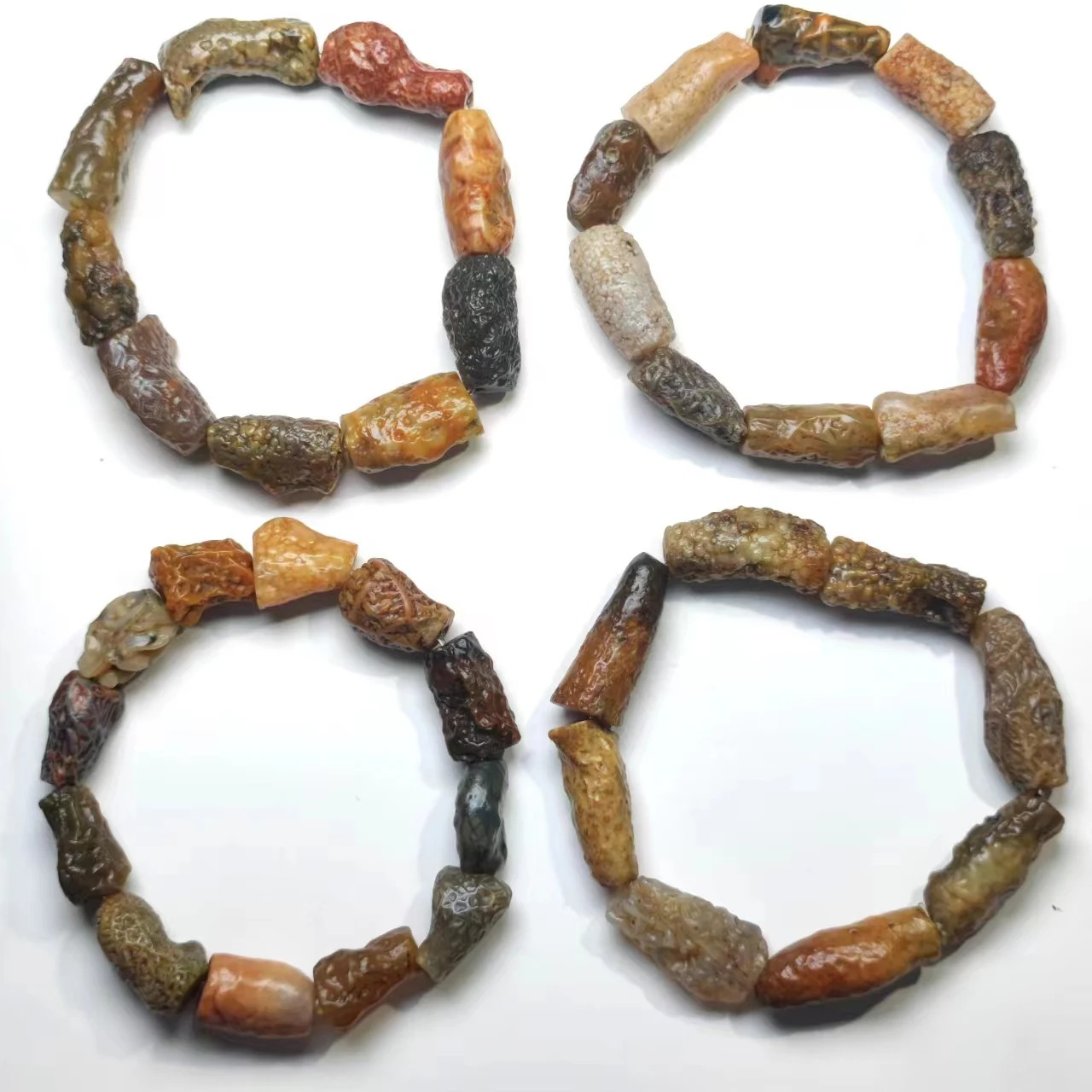 

1pcs/lot natural Gobi agate stone rough bracelet rare mysterious High collection value gift Pristine archaic jewel Ethnography