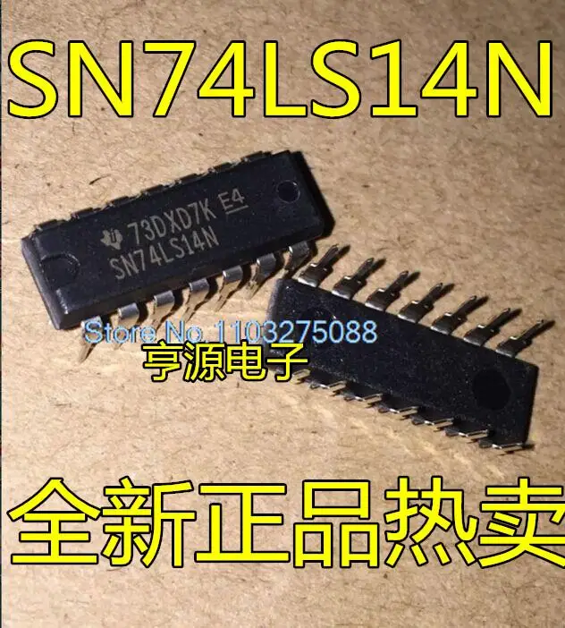 (10 шт./лот) 74LS14 SN74LS14N SN74LS14 DIP14 новый оригинальный источник питания со склада
(10 шт./лот) 74LS14 SN74LS14N SN74LS14 DIP14 новый оригинальный источник питания со склада