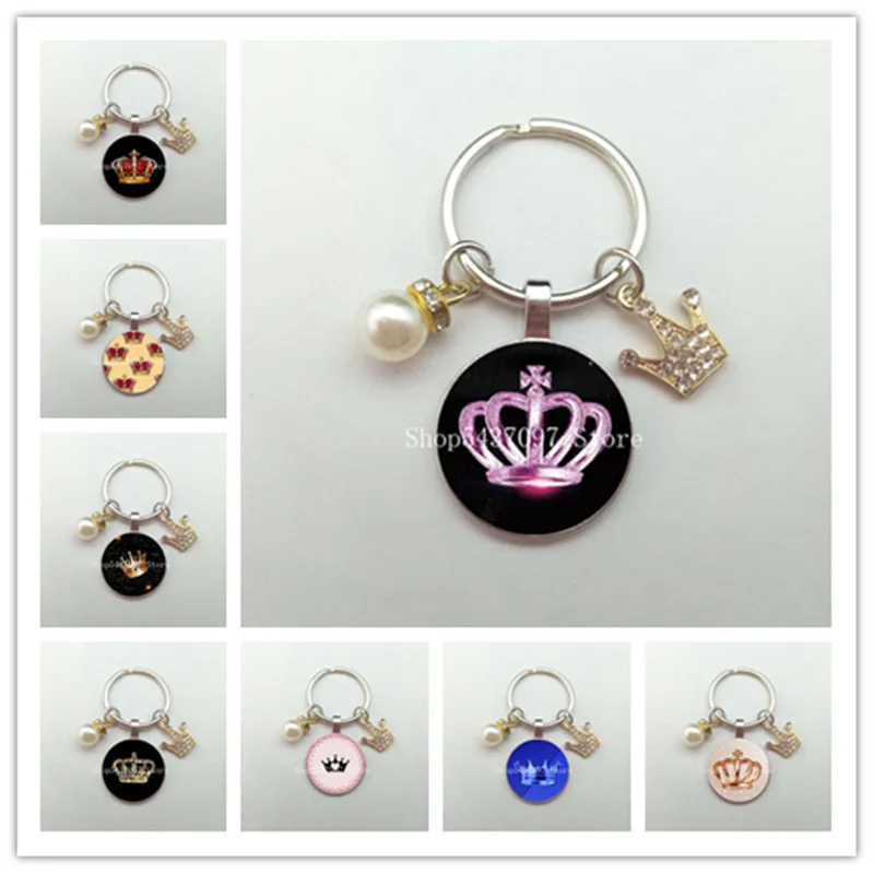 New Crown Glass Keychain Ladies Fashion Jewelry Cute Bag Car Pendant Friend Keychain Valentine's Day Gift Original Gift
New Crown Glass Keychain Ladies Fashion Jewelry Cute Bag Car Pendant Friend Keychain Valentine's Day Gift Original Gift
