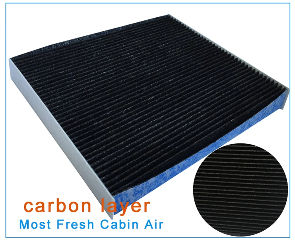 CABIN AIR FILTER for Subaru Forester XV Crosstrek WRX STI Impreza WRX STi size :Length: 219 mm, Width: 206 mm, Heigh: 27 mm
CABIN AIR FILTER for Subaru Forester XV Crosstrek WRX STI Impreza WRX STi size :Length: 219 mm, Width: 206 mm, Heigh: 27 mm
