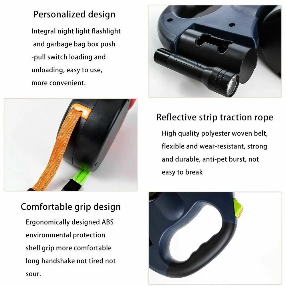 Retractable Pet Lead Leash 2 Dogs Double Rope Leashes with Flashlight Tangle Dual Doggie 360 Swivel No Tangle 3M Ropes: 3 - 5 Days Free Delivery Only UK Retractable Pet Lead Leash 2 Dogs Double Rope Leashes with Flashlight Tangle Dual Doggie 360 Swivel No Tangle 3M Ropes: 3 - 5 Days Free Delivery Only UK
