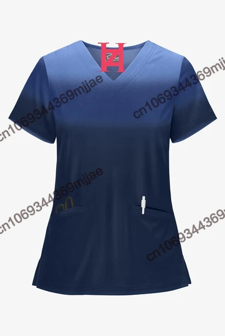Nurse T-shirt V-neck Pocket T-shirts 2023 Women Clothing Large Size Blouses and Shirts Women's Fashion T-shirt Wholesale Items
Nurse T-shirt V-neck Pocket T-shirts 2023 Women Clothing Large Size Blouses and Shirts Women's Fashion T-shirt Wholesale Items