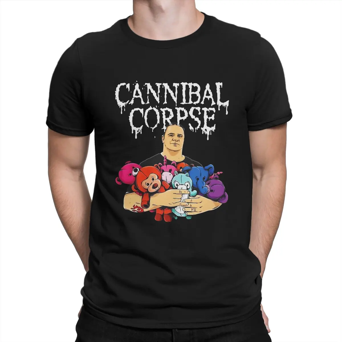 Aheupote T-Shirts Men Cannibal Corpse Humor 100% Cotton Tee Shirt Round Neck Short Sleeve T Shirt Gift Idea Clothes
Aheupote T-Shirts Men Cannibal Corpse Humor 100% Cotton Tee Shirt Round Neck Short Sleeve T Shirt Gift Idea Clothes