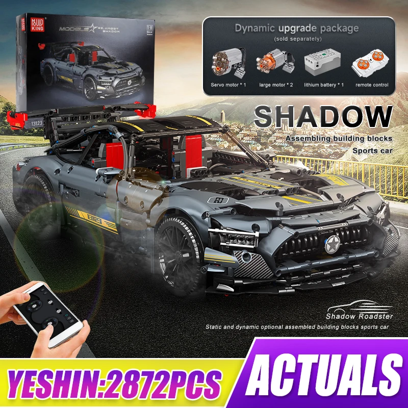 Радиоуправляемый Супер гоночный автомобиль MOULD KING 13123 с техническим приложением, известный эксперт GT R, модель «сделай сам», кирпичи в сборе, игрушки для мальчиков и взрослых
Радиоуправляемый Супер гоночный автомобиль MOULD KING 13123 с техническим приложением, известный эксперт GT R, модель «сделай сам», кирпичи в сборе, игрушки для мальчиков и взрослых