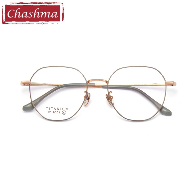 

Ultra Light Glasses Titanium Hexagon Men Design Prescription Eyeglasses Optical Lens Transparent Crystal Designer Frames Female