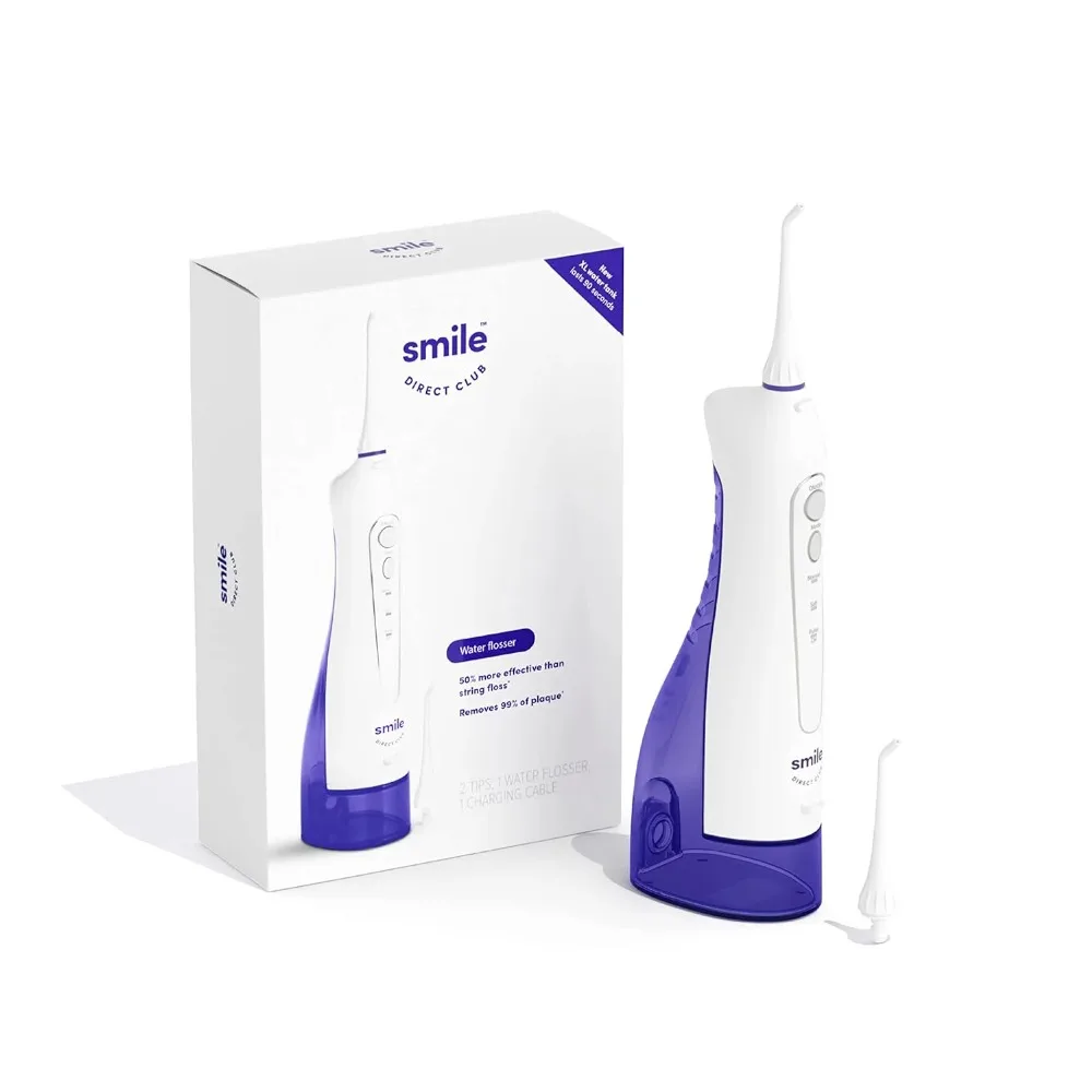 Резервуар для воды SmileDirectClub Premium Edition XL с 2 насадками, водонепроницаемый и беспроводной дизайн, 3 давления
Резервуар для воды SmileDirectClub Premium Edition XL с 2 насадками, водонепроницаемый и беспроводной дизайн, 3 давления