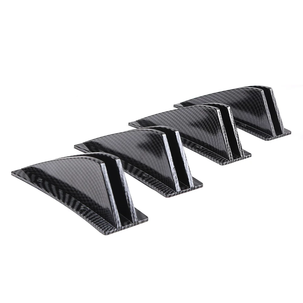Universal Car Rear Bumper Lip Diffuser ABS Carbon Fiber Shark Fin Triangle Spoiler Anti-collision For BMW Ford Mercedes Porsche
Universal Car Rear Bumper Lip Diffuser ABS Carbon Fiber Shark Fin Triangle Spoiler Anti-collision For BMW Ford Mercedes Porsche