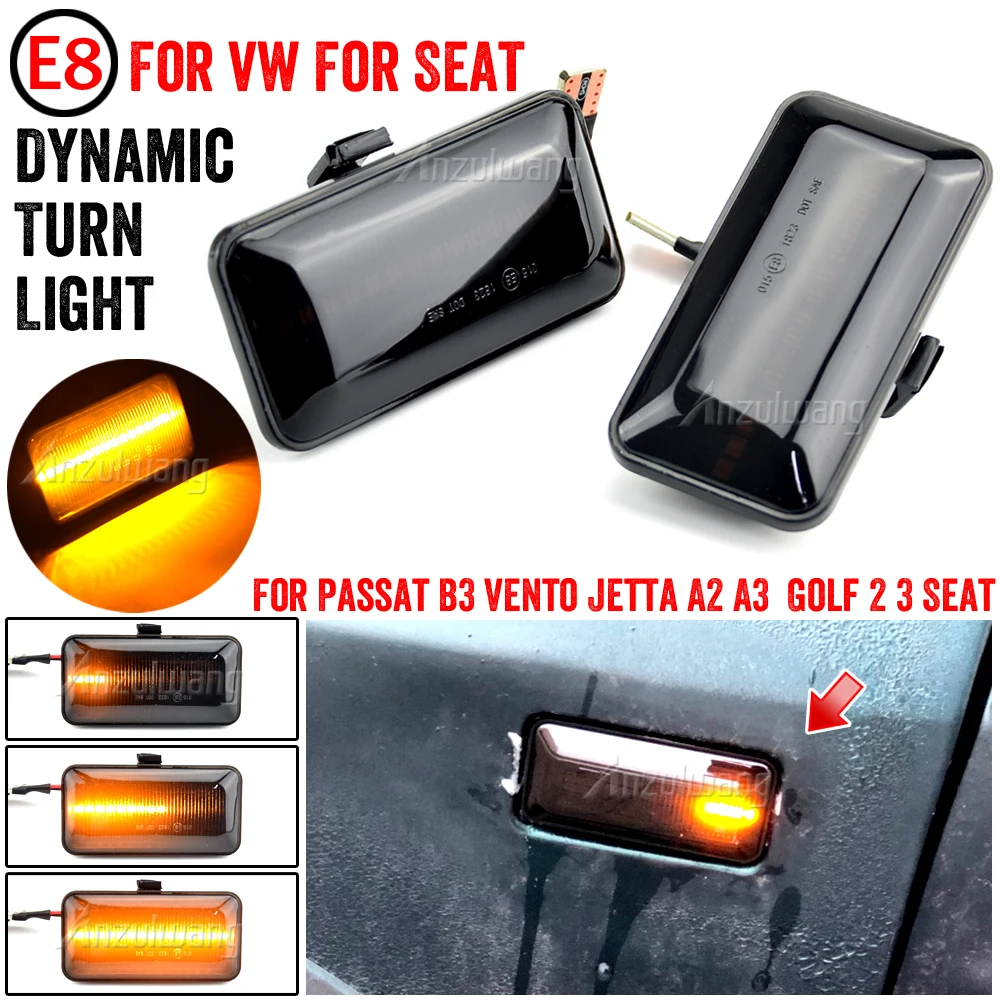 Turn Signal Blinker Lamp For VW Golf 2 Golf 3 Jetta A2 A3 Passat B3 Vento A3 For Seat Ibiza MK2 Dynamic Arrow Side Marker Light
Turn Signal Blinker Lamp For VW Golf 2 Golf 3 Jetta A2 A3 Passat B3 Vento A3 For Seat Ibiza MK2 Dynamic Arrow Side Marker Light