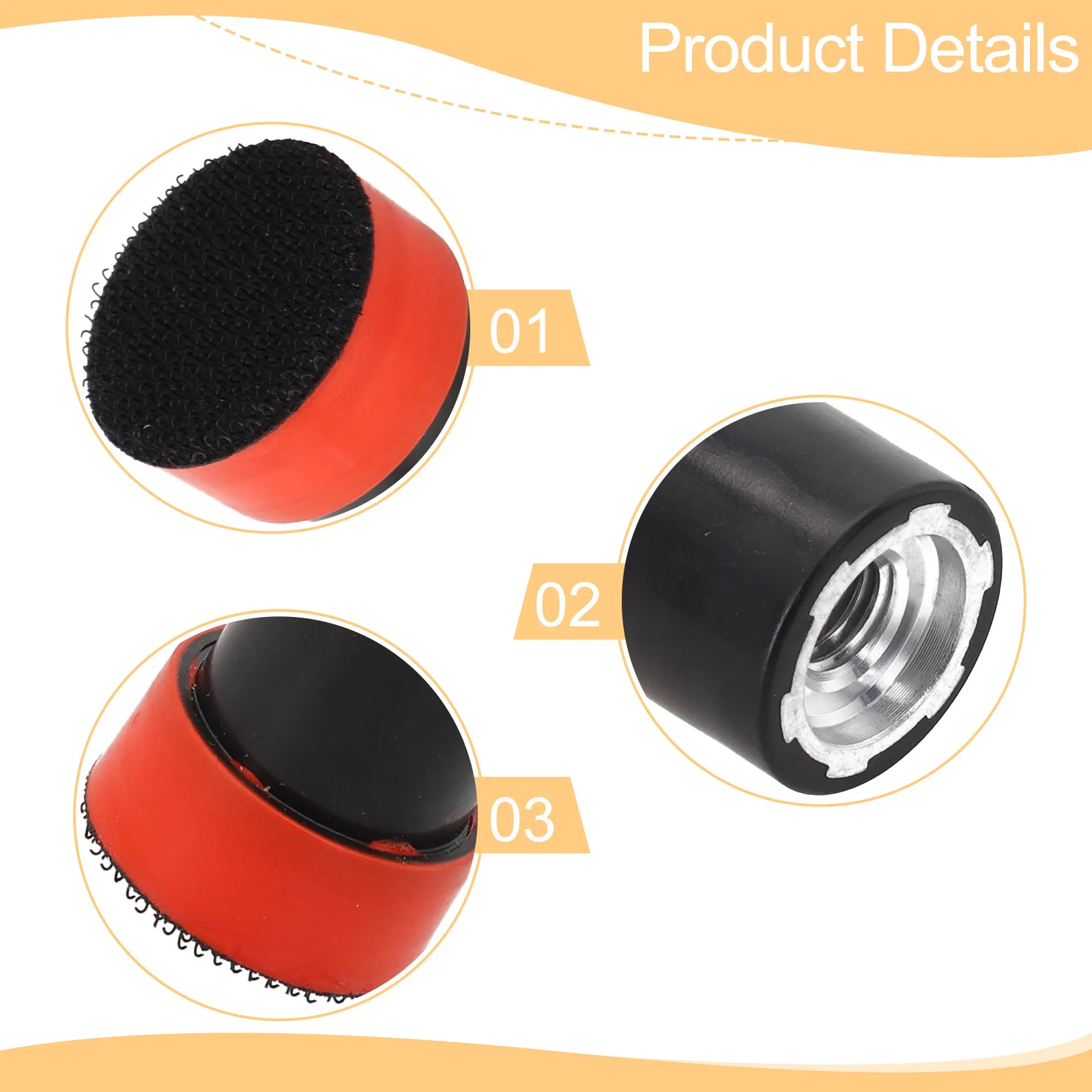 1 2 3 Inch Plate Backing Pads Sanding Polishing Pad Holder Sponge Pad M10 Thread Backing Plates Hooks Loops Adhesive Back Plate
1 2 3 Inch Plate Backing Pads Sanding Polishing Pad Holder Sponge Pad M10 Thread Backing Plates Hooks Loops Adhesive Back Plate