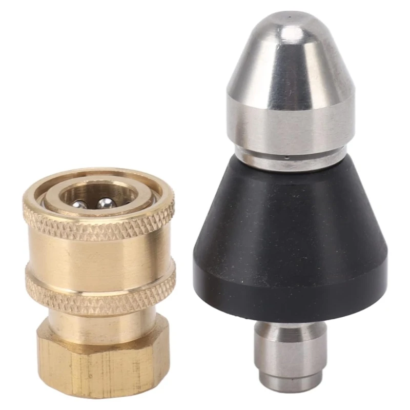 Replacement Clean Nozzle 1 Front 6 Rear Sewer Jetter Nozzle High Pressure Nozzle drop shipping
Replacement Clean Nozzle 1 Front 6 Rear Sewer Jetter Nozzle High Pressure Nozzle drop shipping