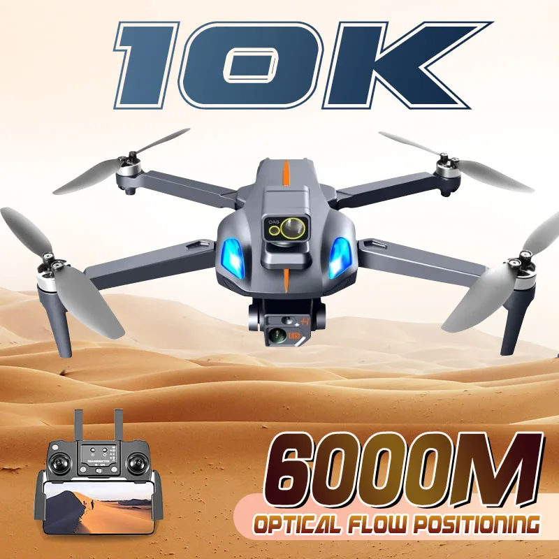 K911 Max Gps Drone 6000m Professional Obstacle Avoidance 10k Dual High-Definition Camera Brushless Motor Quadcopter Drone Toy
K911 Max Gps Drone 6000m Professional Obstacle Avoidance 10k Dual High-Definition Camera Brushless Motor Quadcopter Drone Toy