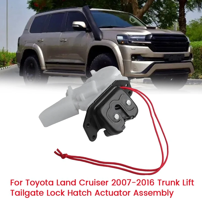 Car Rear Door Lock Actuator Parts 69350-60200 For Toyota Land Cruiser 2007-2016 Trunk Lift Tailgate Hatch Switch Lock Assembly
Car Rear Door Lock Actuator Parts 69350-60200 For Toyota Land Cruiser 2007-2016 Trunk Lift Tailgate Hatch Switch Lock Assembly